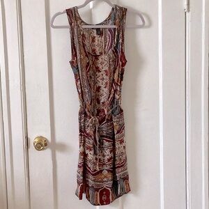 Vintage Lucky Brand Silk Dress